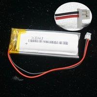 3.7V 1000mAh 3.7Wh Li-Polymer Li Battery 102050 JST 2pin 1.5mm Connector For GPS Sat Nav DVC Camera Driving Recorder Mp4 Lights