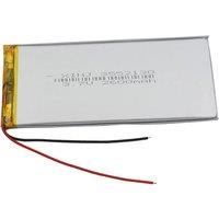 XINJ 3.7V 3000 mAh Rechargeable Polymer Li Lithium Lipo Battery 3552130 For PDA Game Player MID Portable Power Bank Tablet PC