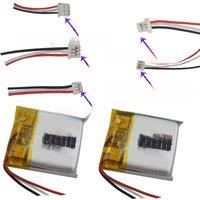 2pcs 3.7V 150mAh 0.555Wh Li Polymer Battery JST 3pin 1.0/1.25/1.5/2.0/2.54mm Plug 402020 For Mouse GPS Bluetooth Smart Watch