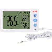 UNI-T A12T A13T Digital LCD Thermometer Hygrometer Temperature Humidity Meter Alarm Clock Weather Indoor Outdoor Instrument