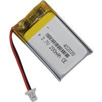 3.7V 200mAh 0.74Wh Li Battery Cell 402030 Li-ion JST 2pin 1.0mm Connector For Sat Nav Mp4 Car Camera DVR DVC Driving Recorder