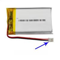 3.7V 750 mAh 503048 Polymer Li Lipo Battery JST-PH 2pin 2.0mm Connector For GPS DashCam Sat Nav Car Camera Mp4 Driving Recorder
