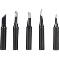 JCD Soldering Iron Tips black Pure Copper Soldering Tip 5pcs/set 900M-T Lead-free Welding Solder Rework Tools Accessories