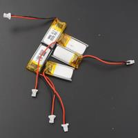 5PCS 3.7V 80 mAh 301020 Polymer Lipo Li Lithium Battery JST 2Pin 1.0mm Connector For Headphones Bluetooth Speaker 3D Glasses