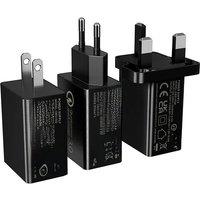 XTAR QC3.0 adapter 18W fast charging, smart safety features global compatibility durable and certified