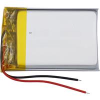 3.7V 350mAh 1.295Wh Rechargeable Polymer Li Lithium Battery402535 LiPo For GPS Sat Nav Car Camera Driving Recorder Earphone MP3