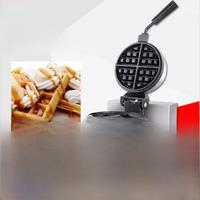 XEOLEO Electric Waffle Maker Egg Cake Machine Non-stick Waffle Machine Commercial Rotatable Round