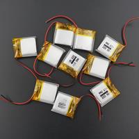 10pcs 3.7V 250 mAh 602020 Polymer Li Lithium Lipo Battery Cell For Mp3 3D Glasses Headphones Bluetooth Speaker Smart Watches DIY