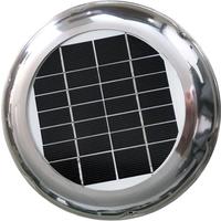 2.5W Solar Vent Fan Roof Exhaust Ventilator Extractor 60CFM Airduct Diameter120mm for RV Boat