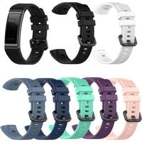 Silicone Wrist Strap For Huawei band 3 / band 3 pro Smart watch Wristband Sport Bracelet watch Band For Huawei band 4 pro