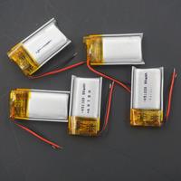 XINJ 5pcs 3.7V 80mAh Li-Po Polymer Battery 501220 051220 For Bluetooth Speaker Earphone 3D Glasses Mp3 Record Pen LED Light
