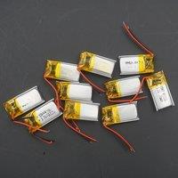 10pcs 3.7V 70mAh Polymer Li Lithium Lipo Battery Cell 401220 For DIY MP3 Headphones Bluetooth Speaker DashCam Earphone