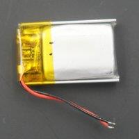 3.7V 80 mAh 501221 Polymer Li Lithium Lipo Battery For GPS Headphones Bluetooth Headset DIY MP3 3D Glasses Speaker Record Pen