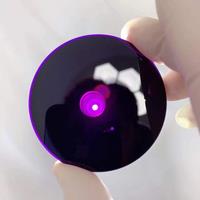 Size Diameter 67mm And 3mm Thick UV Bandpass Filter Glass 254nm ZWB3 UG5 For Flahlight Lamp