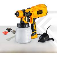 DEKO DKSG Series HVLP Spray Gun Painting Electric High Pressure Airbrush Tools Battery AC/DC