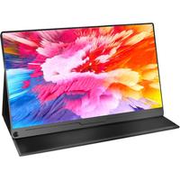 UPERFECT 15.6 Inch FHD Monitor HDR 1920X1080 IPS HDMI Type-C Screen Display Portable Gaming Dsiplay PS4 Raspberry PC Computer