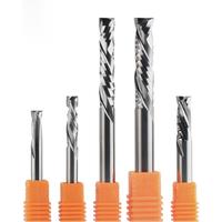 Compression milling cutter woodwork UP & DOWN Cut Two Flutes Spiral Carbide Milling Tool CNC Router