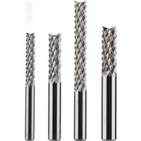 Solid Carbide Corn End mill Milling Cutter Bits D0.8, 1.0, 1.6, 1.8, 2.4, 3.1 PCB End Mill CNC