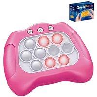 Fast Push Pop Game Sensory Fidget Toys, Quick Light Up Popping Game, Handheld Game Machine For Ages 48, Christmas Stocking Filler Gift for Kids Boys