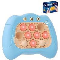 Fast Push Pop Game Sensory Fidget Toys, Quick Light Up Popping Game, Handheld Game Machine For Ages 48, Christmas Stocking Filler Gift for Kids Boys