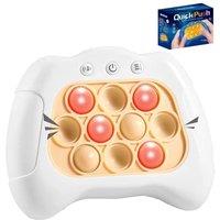 Fast Push Pop Game Sensory Fidget Toys, Quick Light Up Popping Game, Handheld Game Machine For Ages 48, Christmas Stocking Filler Gift for Kids Boys