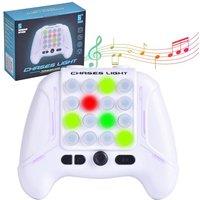 Fast Push Game Sensory Fidget Toys, Quick Light Up Pop Game, Upgraded Handheld Game Machine Toy For Ages 48, Christmas Stocking Filler Gift for Kids