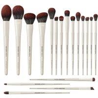 EIGSHOW MUA Pro Makeup Brush Set 18 Pcs Professional Brushes For Foundation Concealer Blush Eyebrow Gift Choice Fit for Professional Makeup Artist(Bei