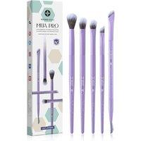 Eigshow Eye Makeup Brush Set with Silver Ion Technology - MUA PRO Series Brushes for Eyeshadow, Eyeliner, Blending and Eyebrows, Suitable for Powder,