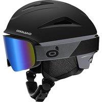 Odoland Snow Ski Helmet with Goggles Set  Adjustable Sport Helmet with Protective Glasses for Men and Women Windproof Adult and Youth Skiing Gear fo