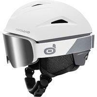 Odoland Snow Ski Helmet with Goggles Set  Adjustable Sport Helmet with Protective Glasses for Men and Women Windproof Adult and Youth Skiing Gear fo