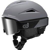 Odoland Snow Ski Helmet with Goggles Set  Adjustable Sport Helmet with Protective Glasses for Men and Women Windproof Adult and Youth Skiing Gear fo