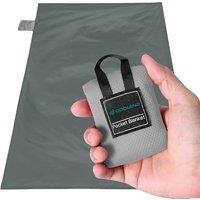 Odoland Picnic Blanket 70 x 110 cm Pocket Blanket Waterproof Heatproof Sandproof Thin Ground Sheet  Lightweight Foldable Beach Mat for Outdoor Campin