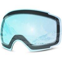 Odoland Unisex Ski Goggles for Men, Women and Boys  Frameless Snowboard Goggles With Magnetic Interchangeable Lens, UV Protection, Antifog, Helmet C