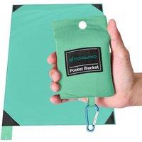 Odoland Outdoor Pocket Travel Blanket Beach Mat  Waterproof Sand Proof Beach Blanket, Picnic Mat  Multi Colour and Sizes  Portable Lightweight for