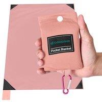 Odoland Outdoor Pocket Travel Blanket Beach Mat  Waterproof Sand Proof Beach Blanket, Picnic Mat  Multi Colour and Sizes  Portable Lightweight for