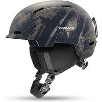 Odoland Ski Snowboard Helmet for Adults Youth, Snow Helmet for Men & Women, Adjustable Dial Fit, Safety Certified, Goggles Compatible for Skiing, Snow