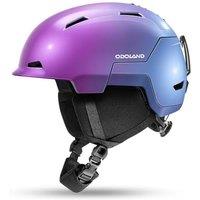 Odoland Ski Snowboard Helmet for Adults Youth, Snow Helmet for Men & Women, Adjustable Dial Fit, Safety Certified, Goggles Compatible for Skiing, Snow