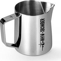 MHW3BOMBER Milk Jug, Stainless Steel Milk Jug for Coffee Machine 5.0 Glossy 0.4 Litres