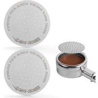 MHW3BOMBER 58.5mm Puck Screen 2Pcs, Espresso Metal Coffee Filter Reusable Espresso Filters for 58mm Portafilter Basket 0.8mm Thickness for Home Baris