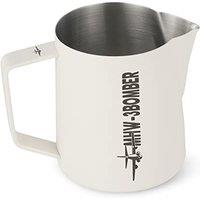 MHW3BOMBER Milk Jug 400ml, Stainless Steel Milk Jug for Coffee Machine, Home Barista Coffee Accessories, Cappuccino Latte Art Cup, Milk Frothing Pitc