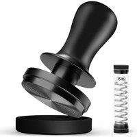 MHW3BOMBER Espresso Coffee Tamper 53.3mm3 Spring Loaded Espresso Tamper with Sound Feedback,15lbs/30lbs Replacement Spring BaristaTamper,Fit 53.3 mm