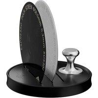 MHW3BOMBER 58.5mm Puck Screen Matching Set,Espresso Metal Coffee Filter Reusable Espresso Filters,0.2mm and 0.8mm Thickness with Espresso Puck Screen