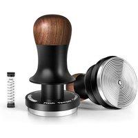 MHW3BOMBER 58mm Coffee Tamper  3 Spring Loaded Espresso Tamper with Sound Feedback, Barista Calibrated Tamp with 15lb / 30lbs Replacement Springs,Fi