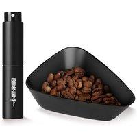 MHW3BOMBER Coffee Bean Dosing Cup and RDT Spray Bottle Set  Aluminum Coffee Dosing Cup & 10ml Spritzer  Measuring Tray for Coffee/Tea  Espresso Ac