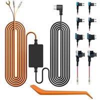 WOLFBOX USB C 4A Acc Hardwire Kit 11.48ft for All WOLFBOX Dash Cams, Converting 12V24V to 5V, with Battery Drain Protection