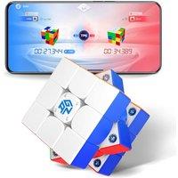 GAN 356 i Carry 2 Smart Cube, Connected Bluetooth Cube 3x3 Speed Magnetic Cube Intelligent Tracking Timing Movements Steps with CubeStation App Smooth