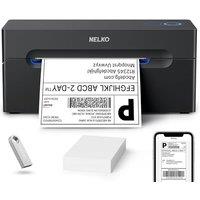 Nelko Bluetooth Thermal Label Printer, Wireless 4x6 Shipping Label Printer for Small Business, Support Android, iPhone and Windows, Widely Used for Am
