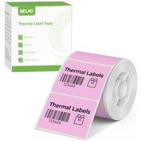 Thermal Labels for Nelko PM220 Label Maker, 1.57 x 1.18 (40x30mm) Waterproof MultiPurpose Sticker, 1 Roll of 230 SelfAdhesive Thermal Paper (Pink)