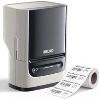 Nelko PM220 Bluetooth Thermal Label Printer, 2 Inch Portable Label Maker Machine for iOS & Android Phone, sticker printer for Clothing, Retail, Addres