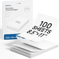 POLONO D810 Printer Paper 8.5 x 11 Inch, Advanced Printing, US Letter Size Paper Compatible with D810, Size 8.5 x 11, 100 Sheets